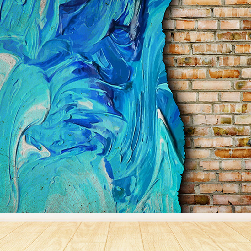 Novelty Scenery Wall Paper Mural for Child Bedroom, Pastel Color, Stain Resistant