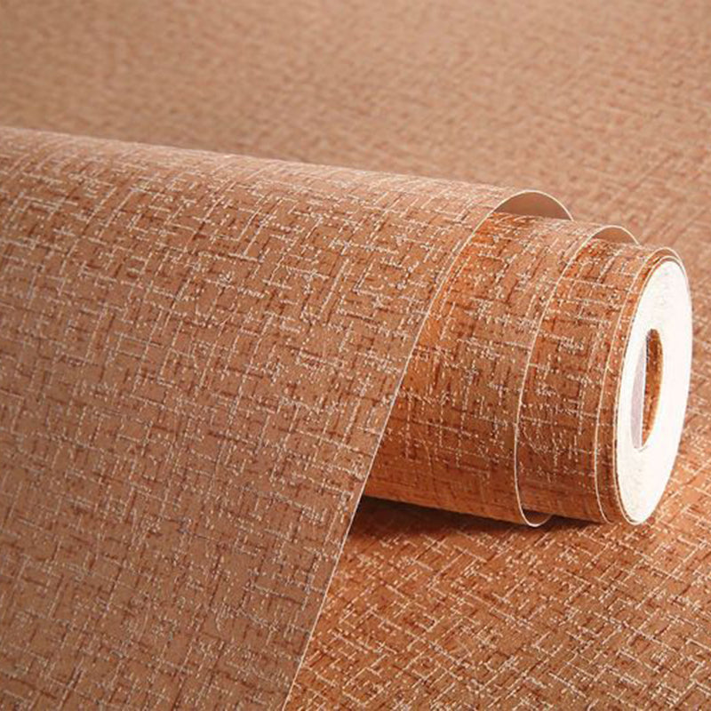 Unpatterned Wallpaper Minimalist Popular Solid Wall Art in Pastel Color, 57.1-Sq ft