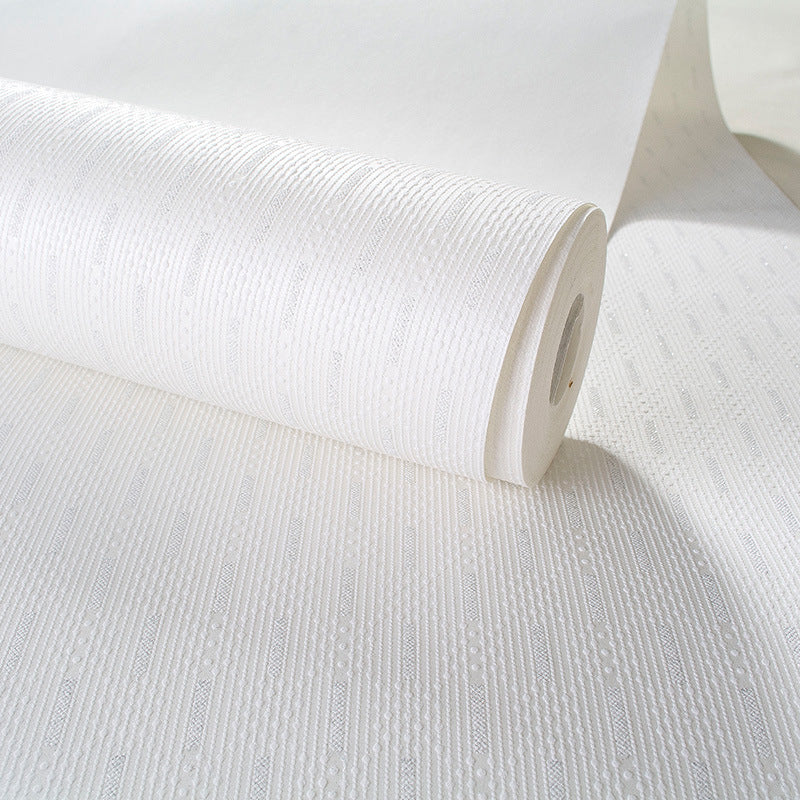 Simple Lattice Print Plain Wallpaper for Accent Wall 31' x 20.5" Wall Covering in Soft Color