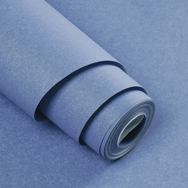 Plain Wallpaper Simplicity Beautiful Blank Wall Covering in Pastel Blue, 31' x 20.5"