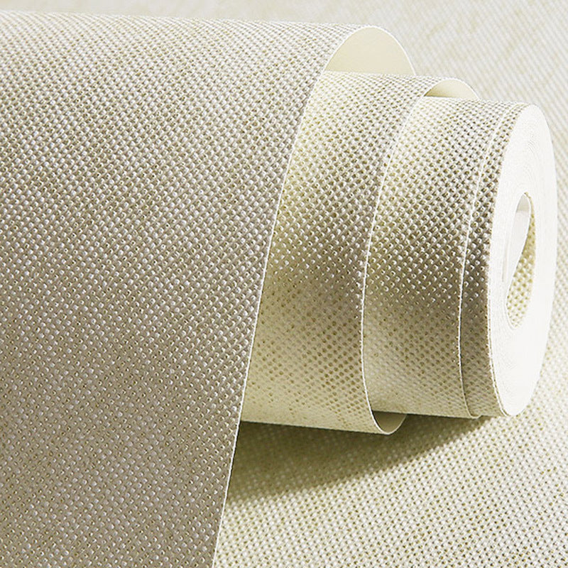 Minimalism Wallpaper Roll Soft Color Solid Wall Decor for Living Room, 31' x 20.5"