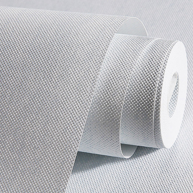Minimalism Wallpaper Roll Soft Color Solid Wall Decor for Living Room, 31' x 20.5"