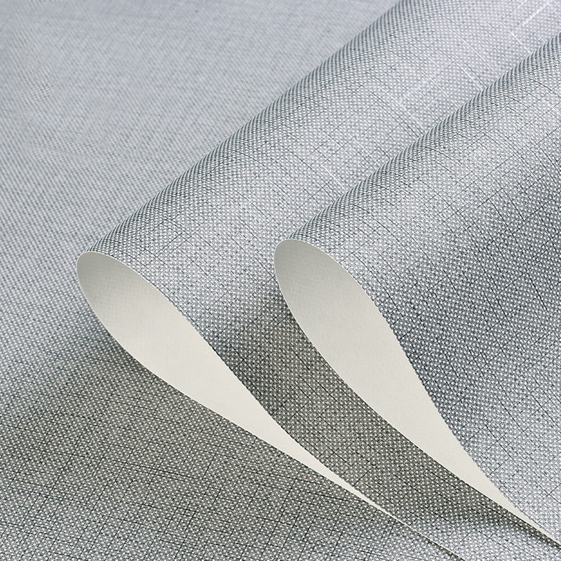 Solid Wallpaper in Pastel Color Non-Woven Textured Wall Art for Home Decor, 54.2-sq ft