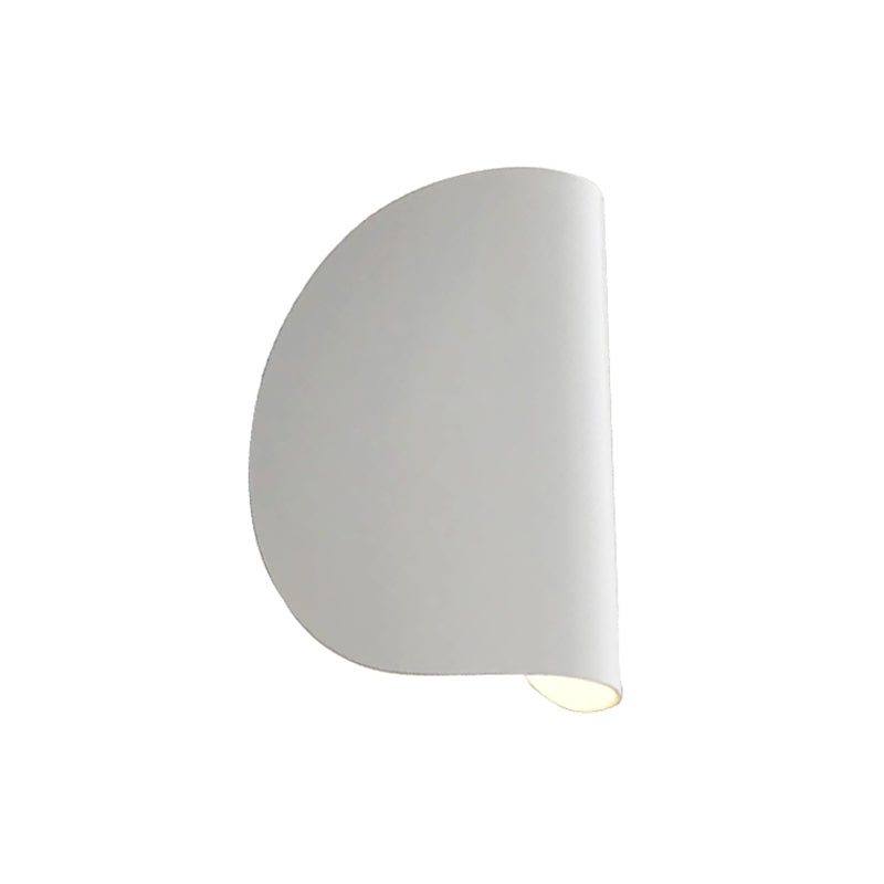 Éclairage d'écran mural plié Simplicité Métal 1 Éclairage mural noir / gris / gris / argent pour chambre à coucher