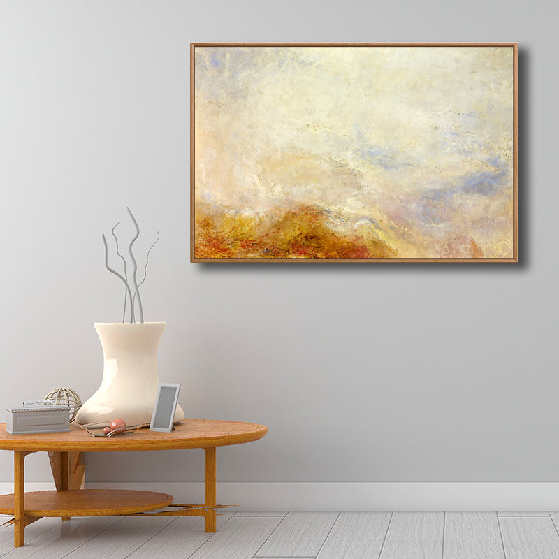 Landschaften-Wand-Kunst-Dekor, strukturierter Vintage-Wohnzimmer-Leinwanddruck, mehrere Größen