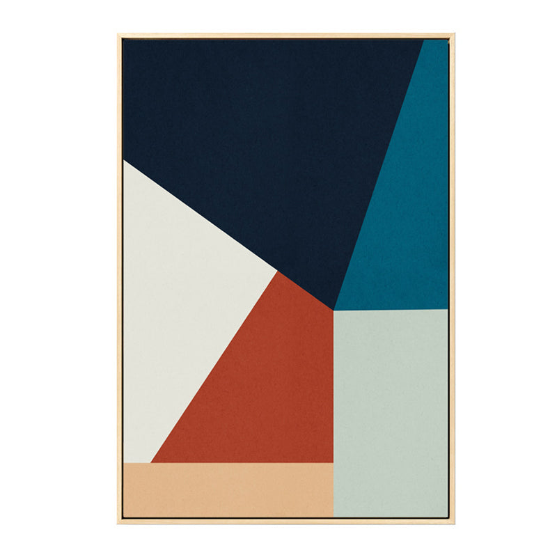 Nordic Geometric Splicing Canvas Light Color Dining Room Painting, Multiple Sizes