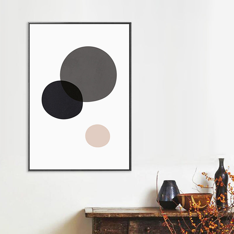 Scandinavian Style Cambered Pattern Art Light Color Textured Wall Decor for Playroom