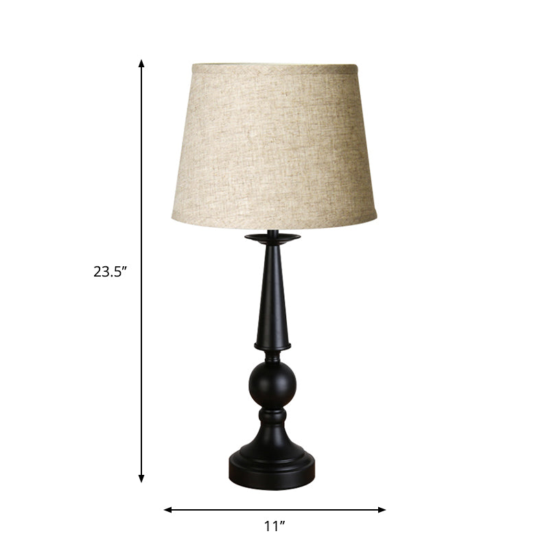 Lampe de nuit à baril de lumière simple