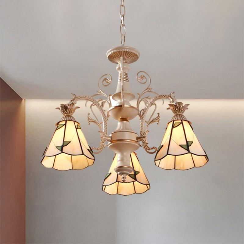Mission de lustre de pendentif conique 3/5 LIGHT