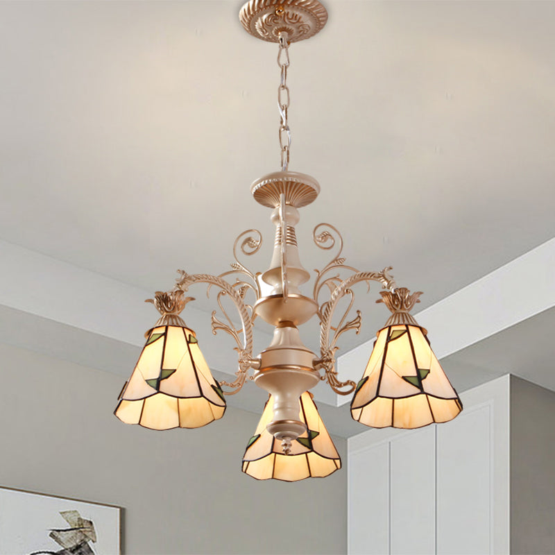 Mission de lustre de pendentif conique 3/5 LIGHT