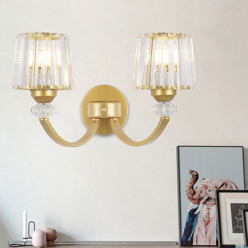 LAMPE DE MUR CRISTAL CRISTAL MONDIVISTRE 1/2 LIGHT MURD ÉCLAIR