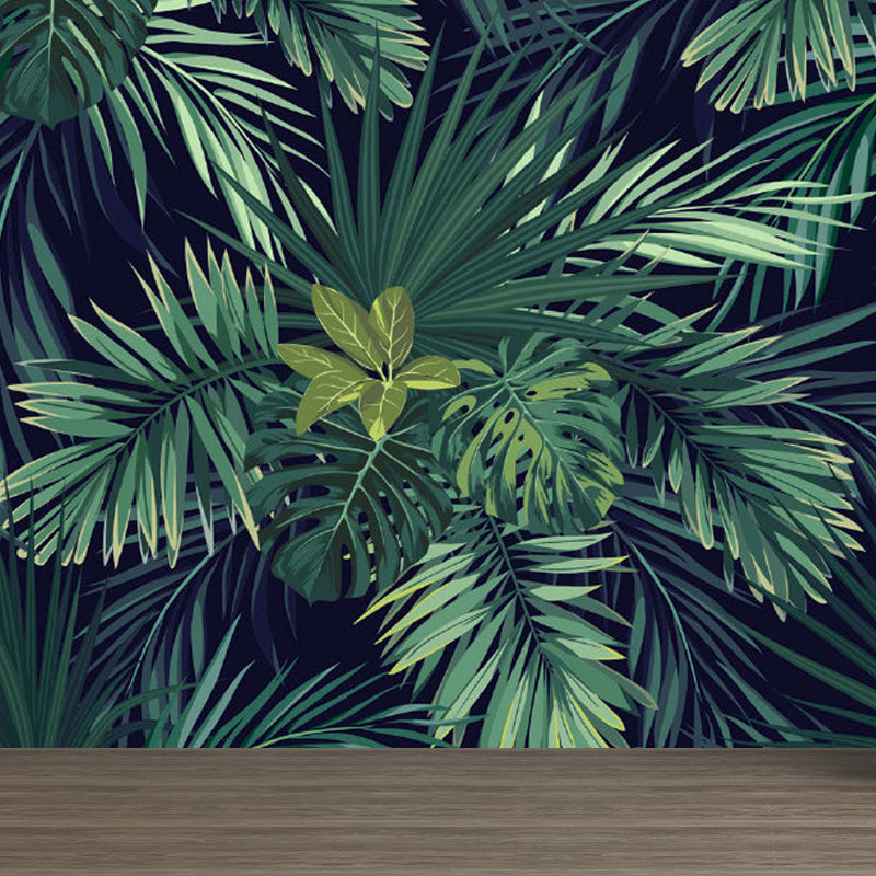 Various Botanical Mural Decal for Dining Room, Soft Color, Custom Size Available