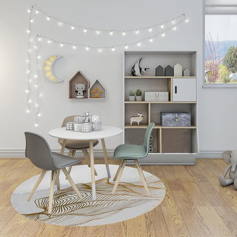 Funky abstrakter Teppich Multicolorary Teppich Polyester Haustierfreundlicher Nicht-Schlupf-Backing-Waschablenz Teppich für Wohnzimmer