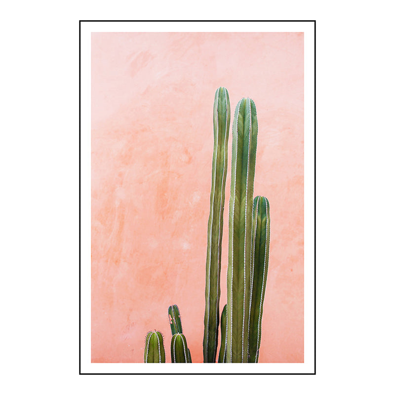 Light Color Tropical Art Print Botanical Wrapped Canvas for Kitchen, Multiple Sizes