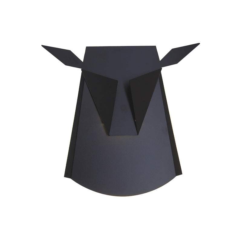 Metaal os -hoofd muur licht keuken woonkamer dier sconce licht met warme verlichting