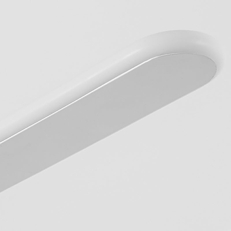 16"/23.5"/31.5" Wide Oval Hanging Pendant Light Contemporary LED Kitchen Ceiling Pendant over Table in Warm/White Light