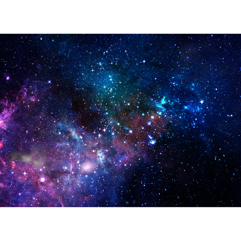 Photography Starry Night Mural Wallpaper Full Size Wall Covering for Room, Custom Print