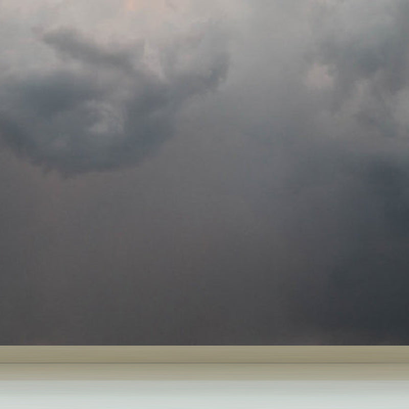 Sky Scene Wall Mural Contemporary Ornamental Dining Room Wall Decor, Personalized