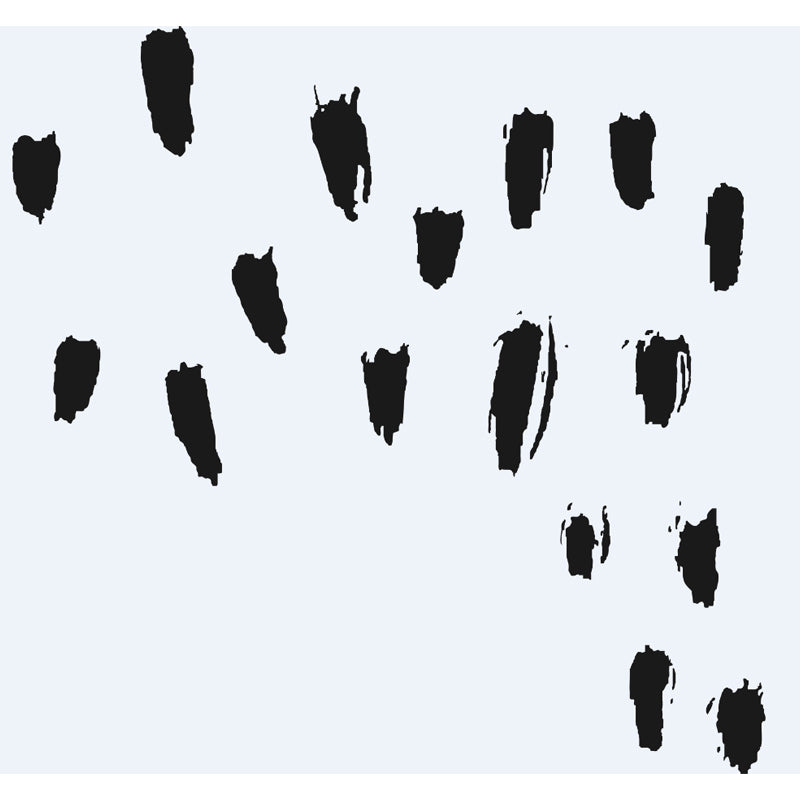 Washable Ink Mark Drawing Mural Wallpaper Customized Modern Wall Art for Bedroom