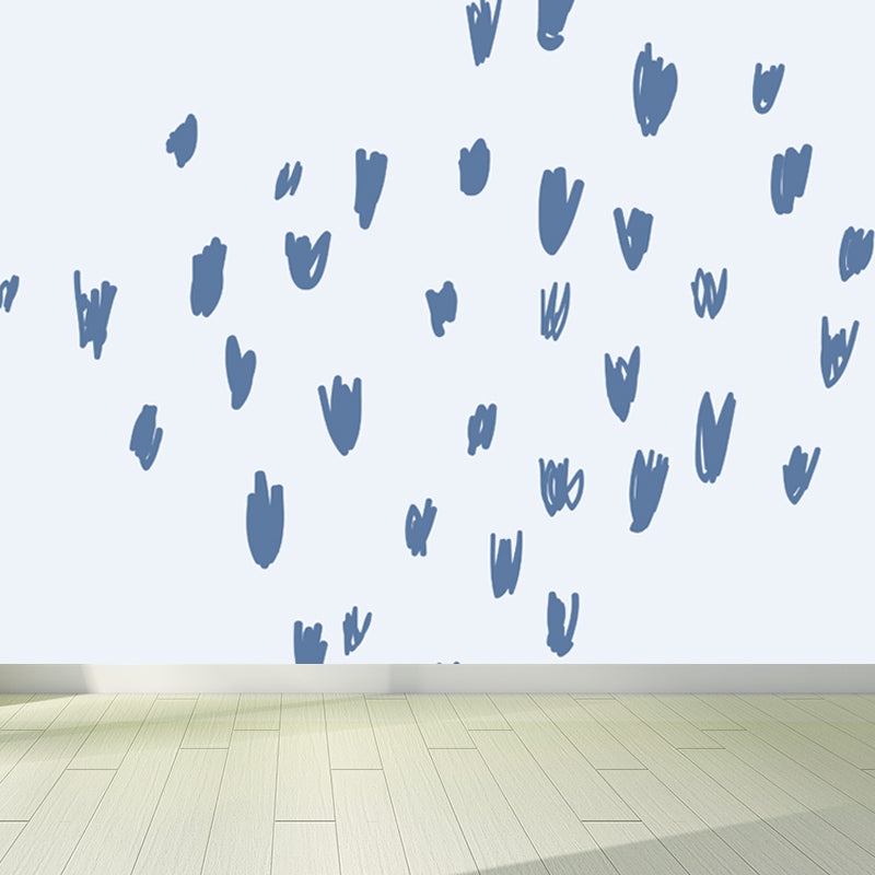 Soft Color Botanics Wall Mural Decal Plant Childrens Art Waterproofing Wall Decor