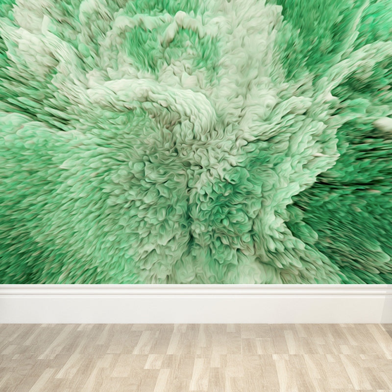 Large Burst Painting Mural Wallpaper Modern Enchanting Abstract Wall Covering in Multi Color