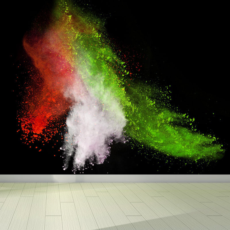 Photography Abstract Burst Print Mural Decal Big Wall Art for Sitting Room, Custom Made