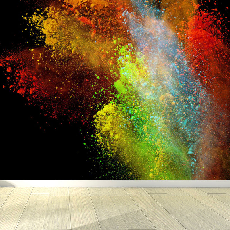Colorful Blast Powder Wallpaper Mural Waterproofing Modern Living Room Wall Decor