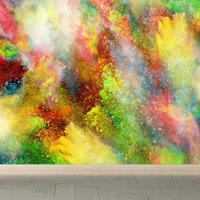 Colorful Blast Powder Wallpaper Mural Waterproofing Modern Living Room Wall Decor