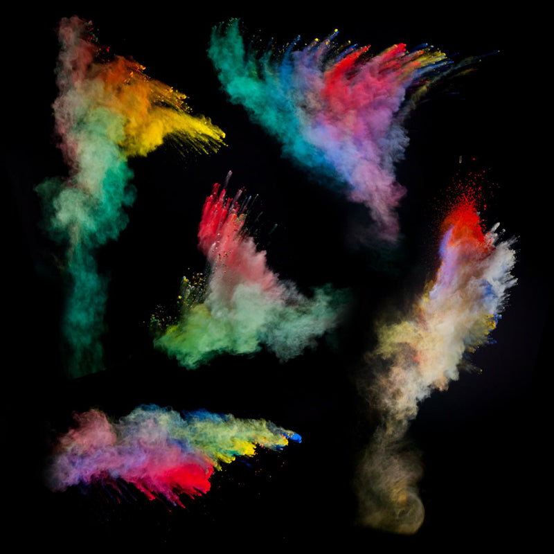 Cool Burst Print Mural Wallpaper Living Room Abstract Wall Art, Custom Size Available