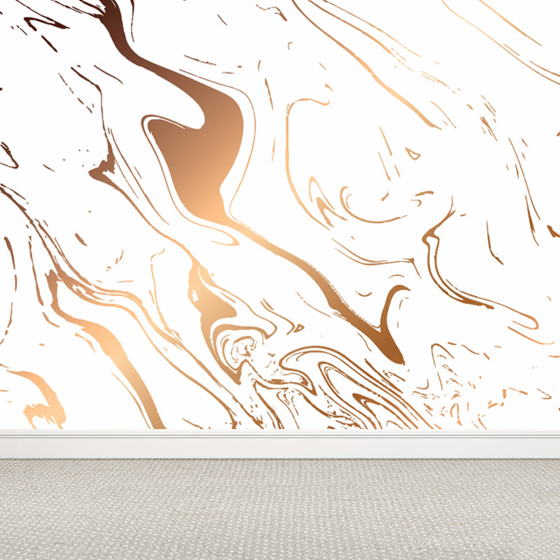 Large Flow Pattern Mural Decal Stain Resistant Contemporary Living Room Wall Art