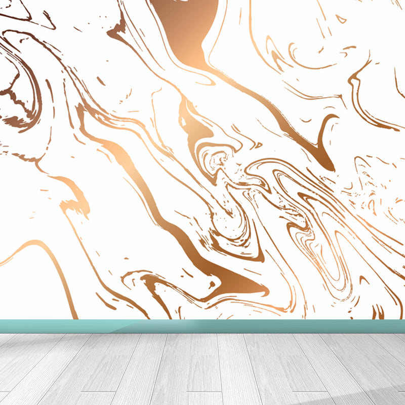 Large Flow Pattern Mural Decal Stain Resistant Contemporary Living Room Wall Art