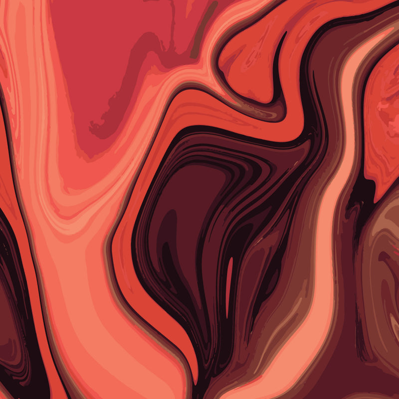 Abstract Water Print Wall Mural Modernism Non-Woven Material Wall Art in Light Color