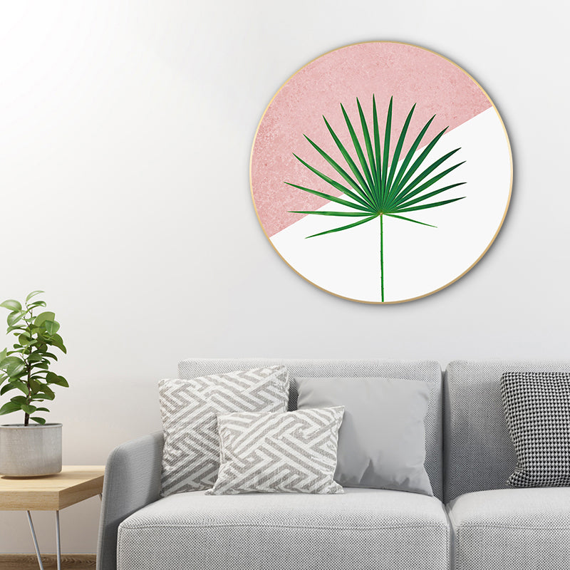 Nordische botanische Malerei auf Leinwand, helle Farbe, Fotografie, Wanddekoration, mehrere Größen
