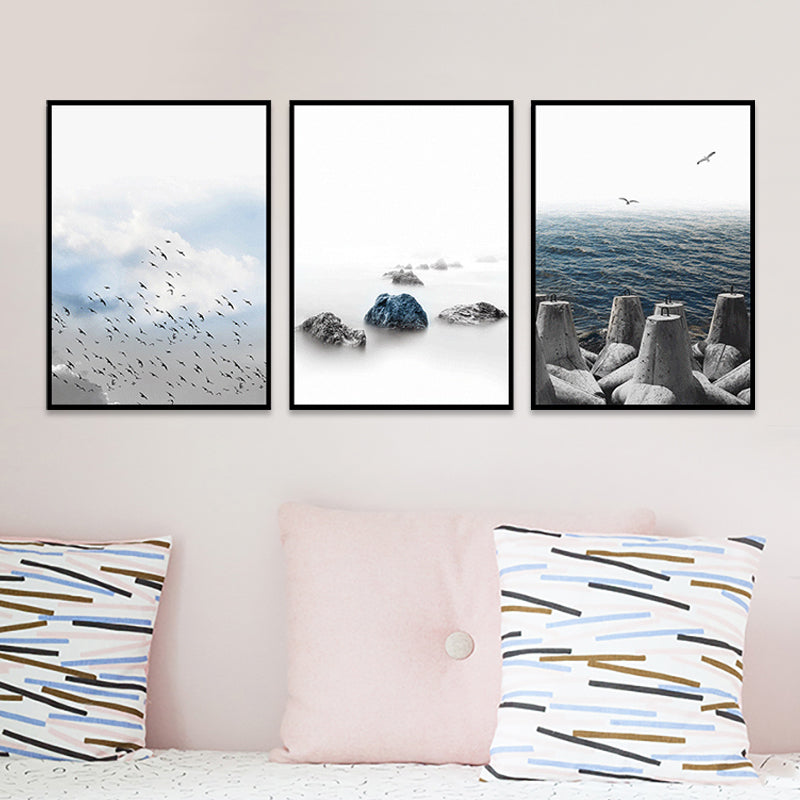 Photograph Nature Scenery Canvas Art Light Color Contemporary Wall Decor for Living Room