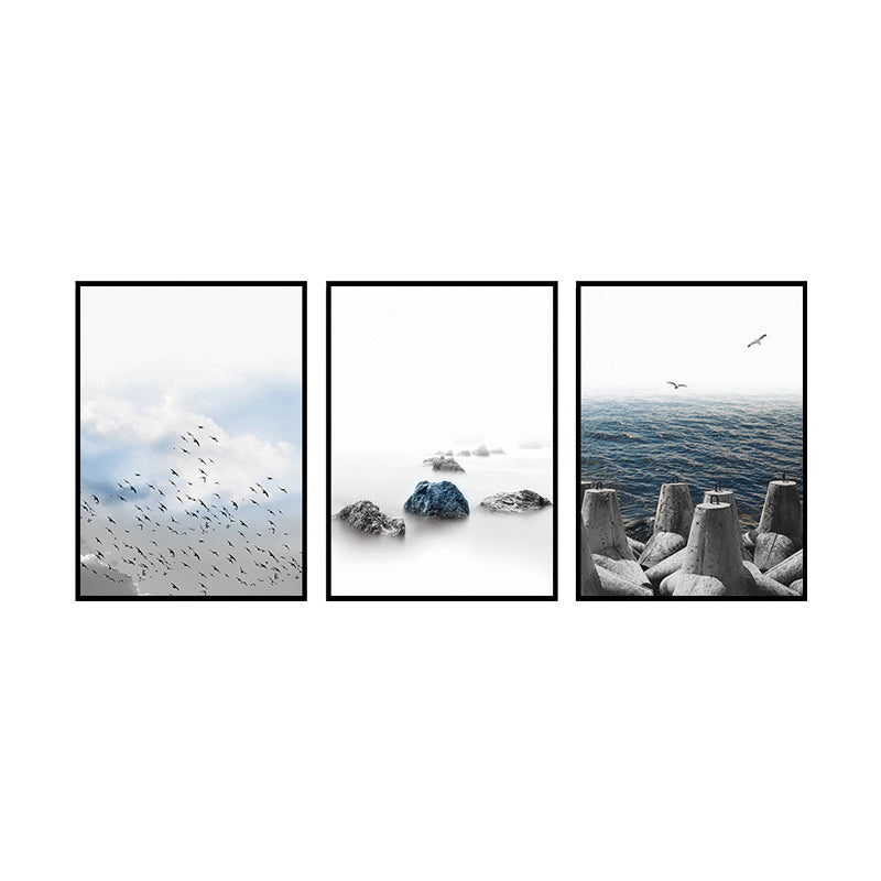 Fotografie, Naturlandschaft, Leinwandkunst, helle Farbe, zeitgenössische Wanddekoration für das Wohnzimmer