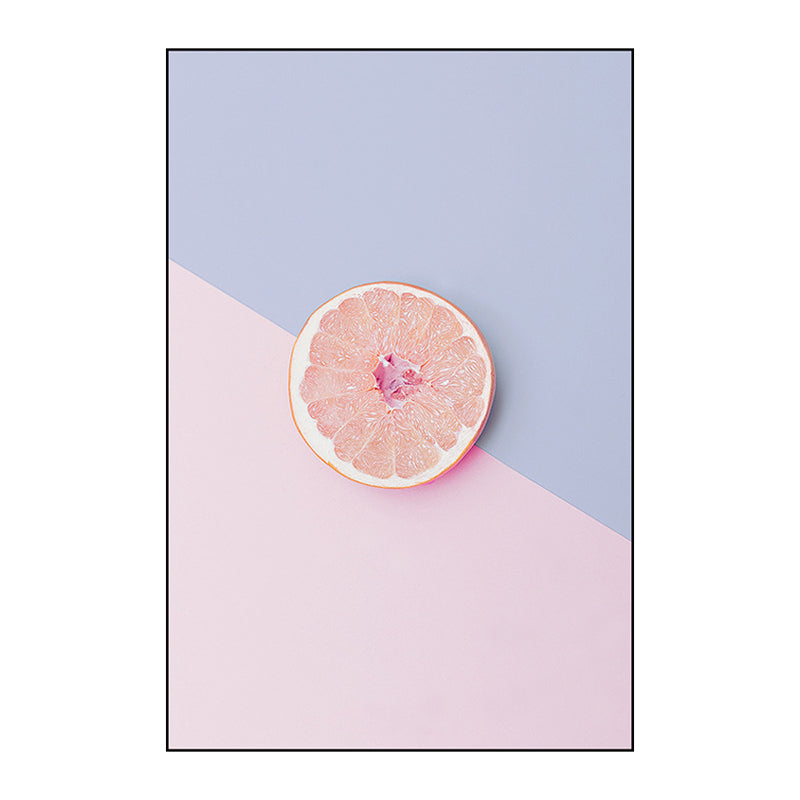 Tasty Fruits Painting for Girls Bedroom in Pastel Color, Multiple Sizes Available