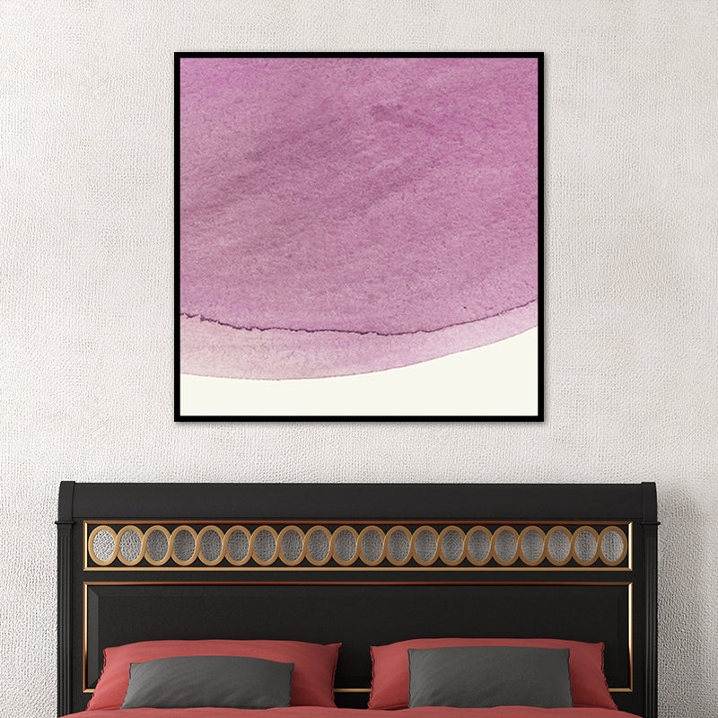 Soft Color Modern Art Canvas Watercolor Painting for Dining Room, Multiple Sizes Options