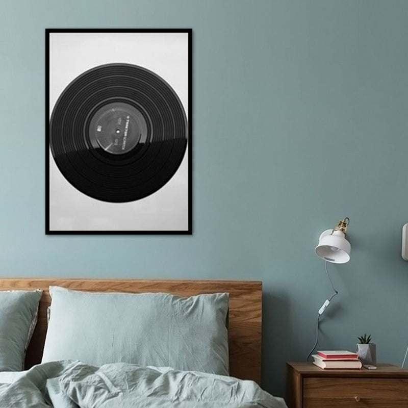 Musik-CD-Wanddekoration, Vintage-Stil, strukturierter Leinwanddruck für Schlafzimmer, mehrere Größen