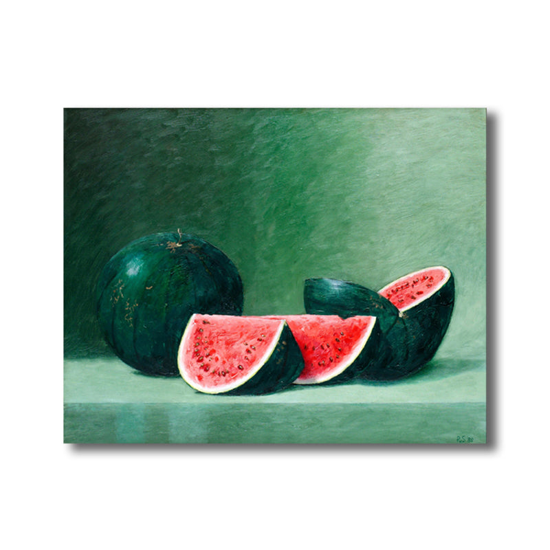 Lichte kleur smakelijke vruchten canvas moderne kunststijl getextureerde muur decor voor woonkamer