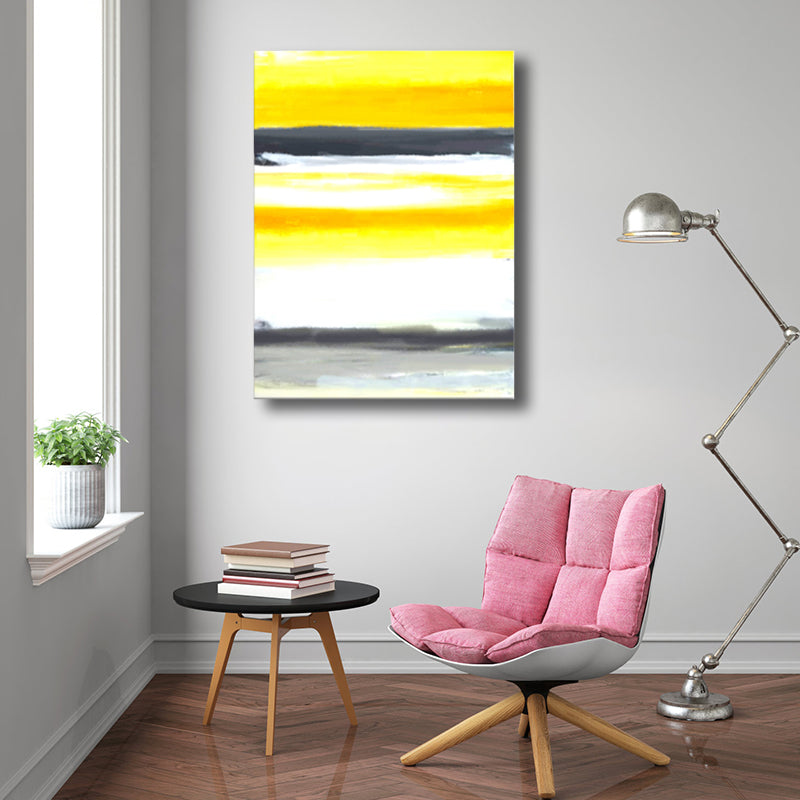Modern Art Abstract Pattern Canvas Pastel Color Bedroom Wall Decor, Multiple Sizes