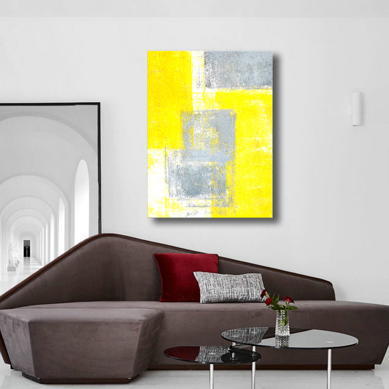 Modern Art Abstract Pattern Canvas Pastel Color Bedroom Wall Decor, Multiple Sizes