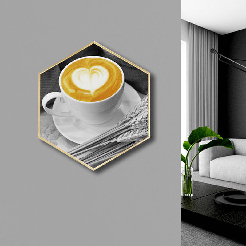 Light Color Modern Art Print Foods Wrapped Canvas for Kitchen, Multiple Sizes Options