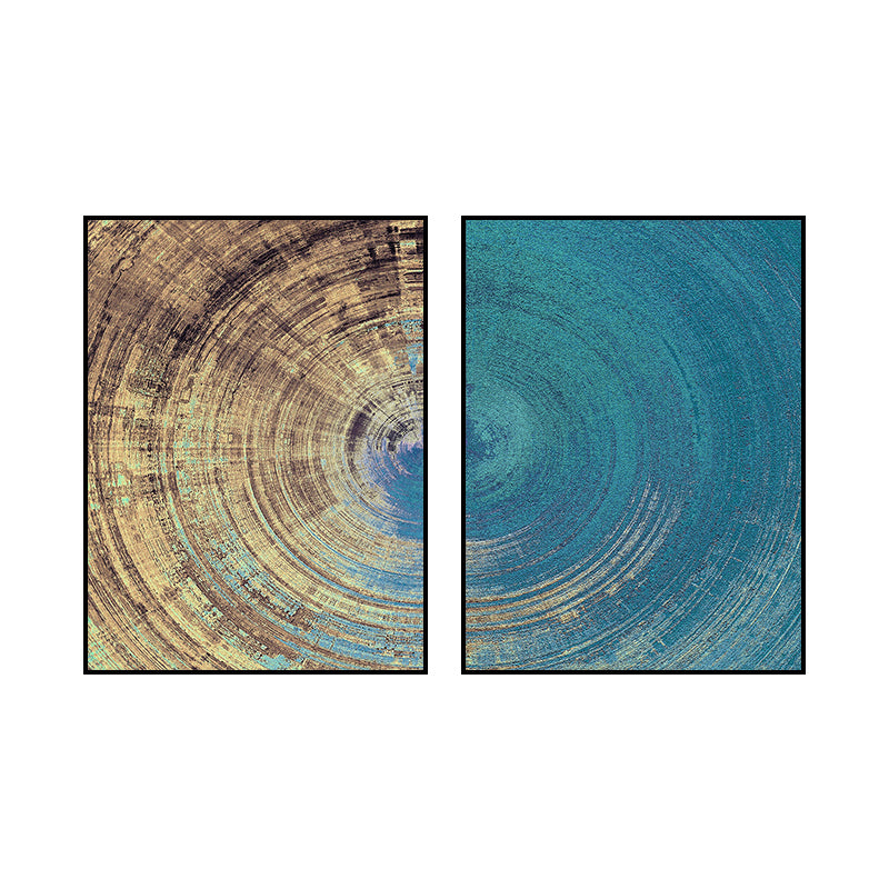 Vortex-Leinwandkunst, zeitgenössisches, bezauberndes Gemälde, abstrakte Wanddekoration in hellen Farben