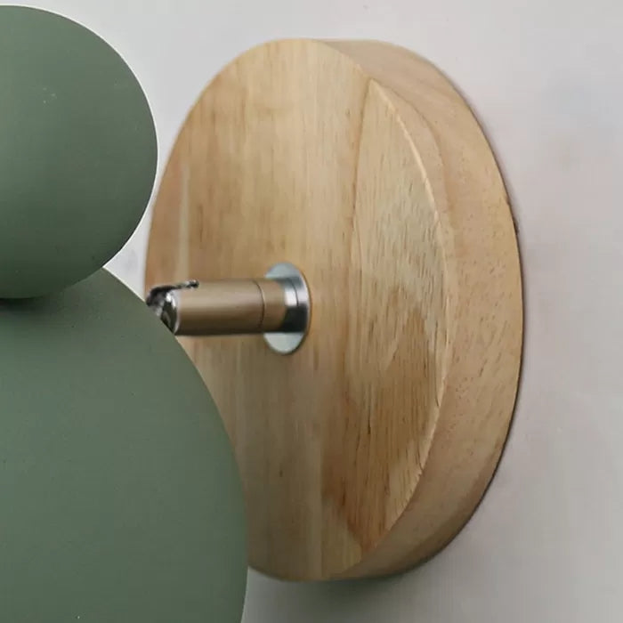 Roteerbaar enkel lichte muis wandlicht Noordse stijlvol metalen sconce licht voor studieruimte