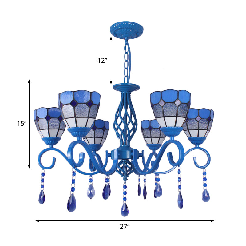 6/8 LUMIÈRES BLUE ÉCLAINEMENT PRENDANT
