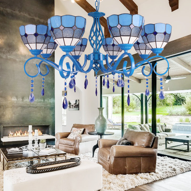 6/8 LUMIÈRES BLUE ÉCLAINEMENT PRENDANT