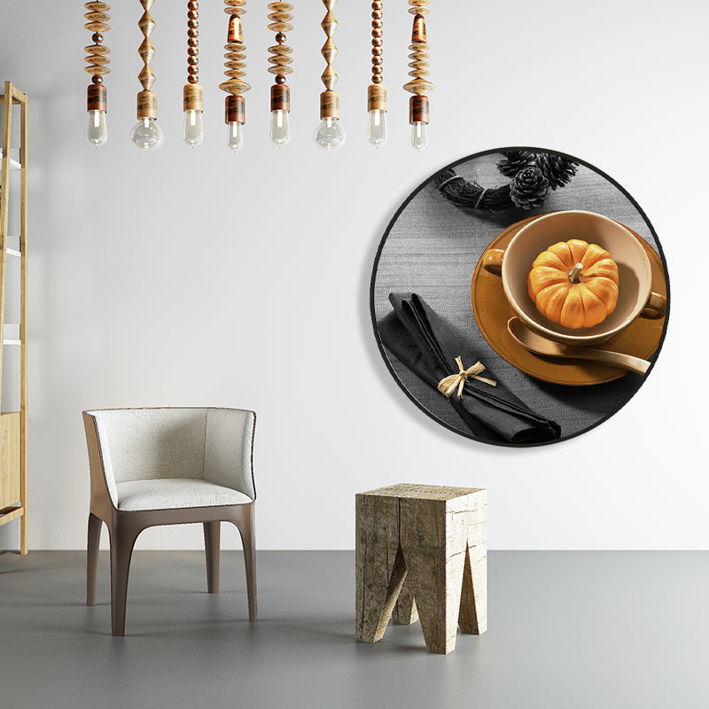 Tableware Wrapped Canvas for Kitchen Photography Wall Art Print, Multiple Sizes Options