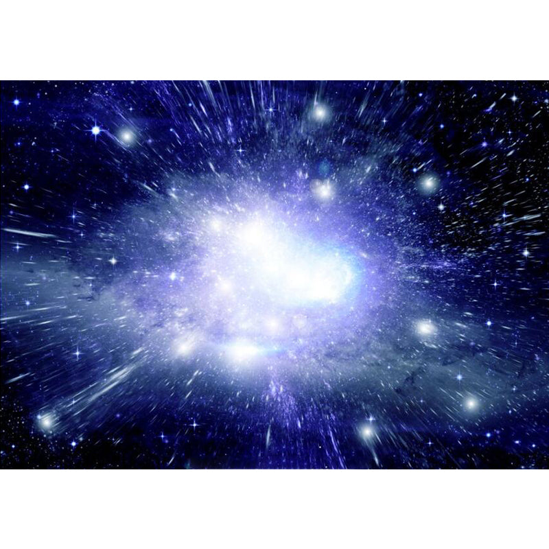 Giant Modern Mural Decal Soft Color Sky Scenery Wall Decor, Custom Size Available