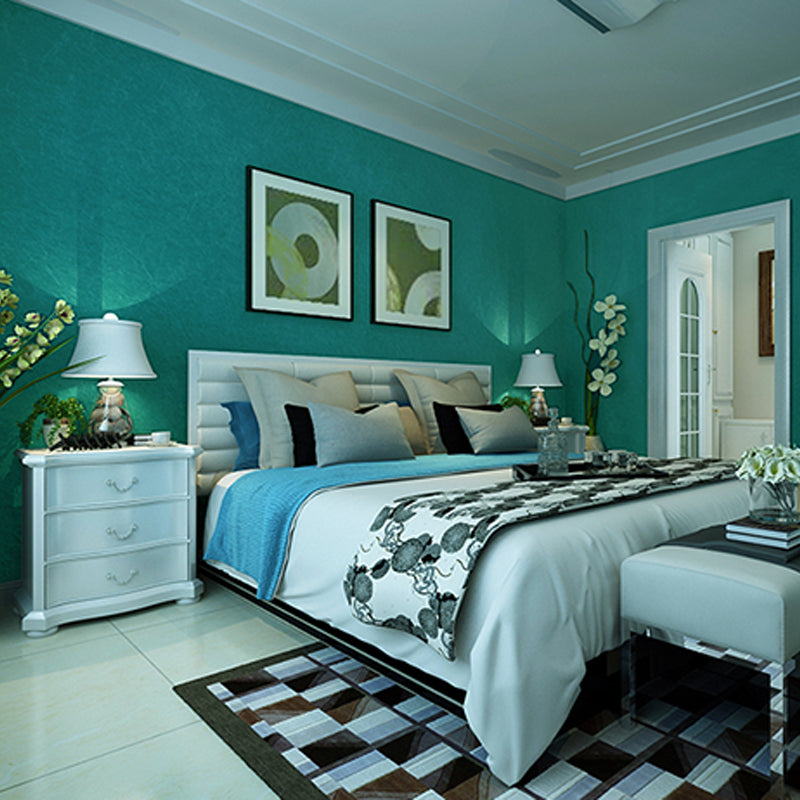 33-foot x 20.5-inch Modern Fresh Plain Color Wallpaper, Non-Pasted