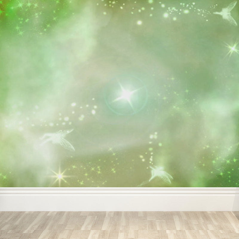 Whole Changeable Sky Scene Mural Wallpaper for Wall Decor Modern Girls Bedroom Wall Art